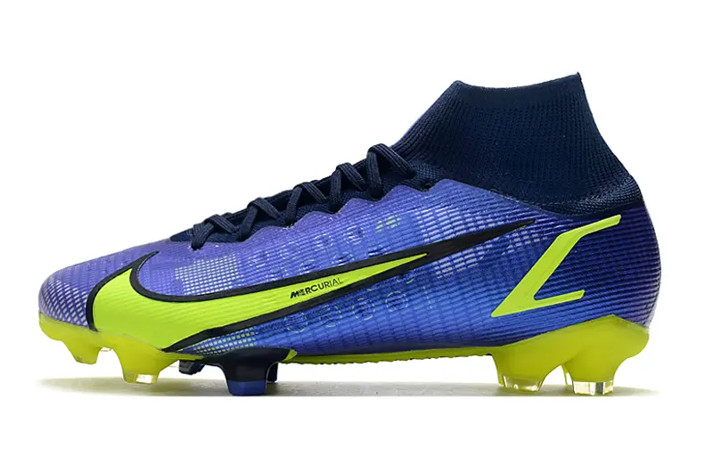Nike Mercurial Superfly 8 Elite FG - Purple/Electric Green/Deep Navy