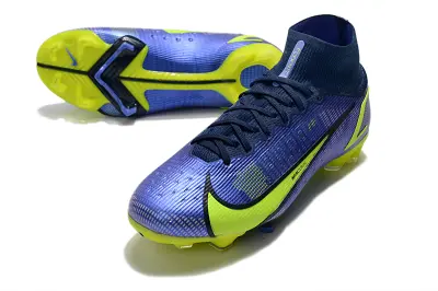 Nike Mercurial Superfly 8 Elite FG - Purple/Electric Green/Deep Navy