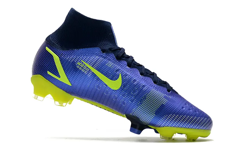 Nike Mercurial Superfly 8 Elite FG - Purple/Electric Green/Deep Navy