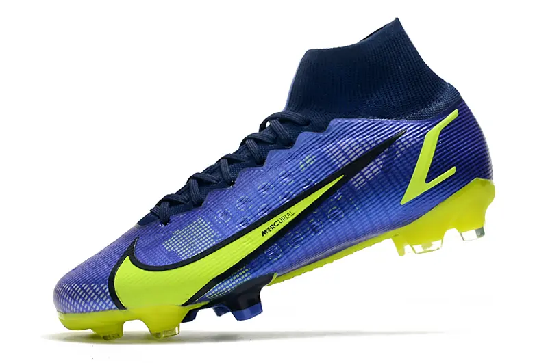 Nike Mercurial Superfly 8 Elite FG - Purple/Electric Green/Deep Navy