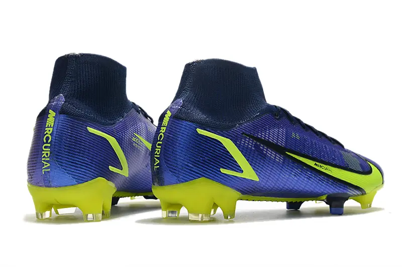 Nike Mercurial Superfly 8 Elite FG - Purple/Electric Green/Deep Navy
