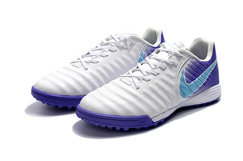 Nike Tiempo Ligera 4 TF - White/Vibrant Blue/Daring Violet