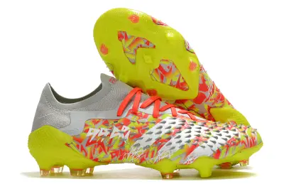 Adidas Predator Freak.1 FG - White/Electrifying Neon/Fiery Coral