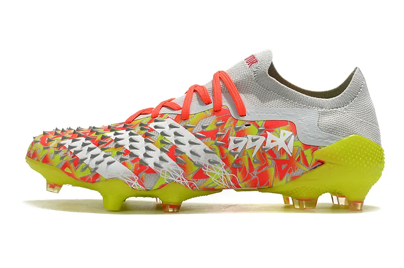 Adidas Predator Freak.1 FG - White/Electrifying Neon/Fiery Coral