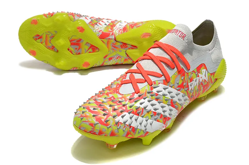 Adidas Predator Freak.1 FG - White/Electrifying Neon/Fiery Coral