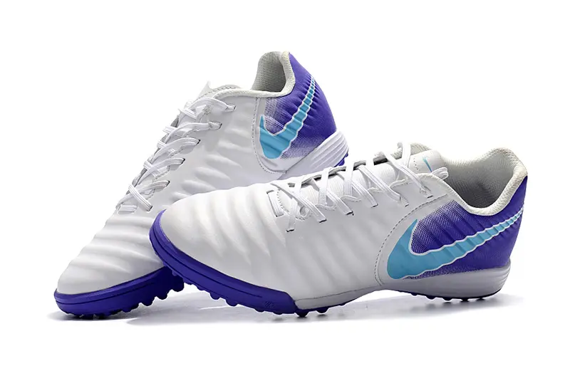 Nike Tiempo Ligera 4 TF - White/Vibrant Blue/Daring Violet