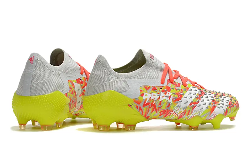 Adidas Predator Freak.1 FG - White/Electrifying Neon/Fiery Coral