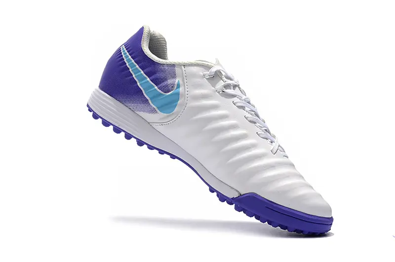 Nike Tiempo Ligera 4 TF - White/Vibrant Blue/Daring Violet