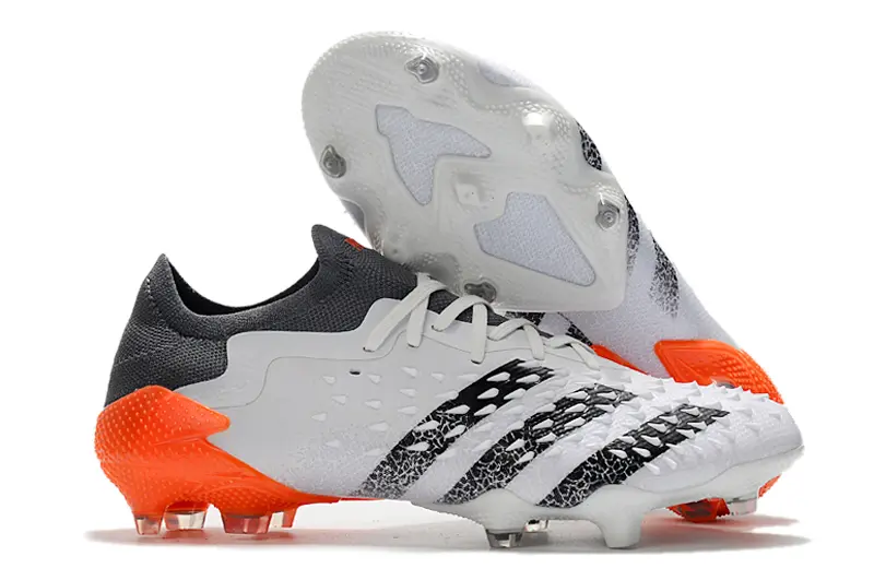 Adidas Predator Freak.1 FG - White/Vibrant Orange/Graphite Gray