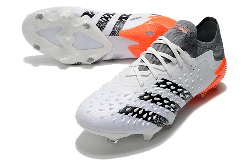 Adidas Predator Freak.1 FG - White/Vibrant Orange/Graphite Gray