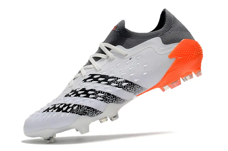 Adidas Predator Freak.1 FG - White/Vibrant Orange/Graphite Gray