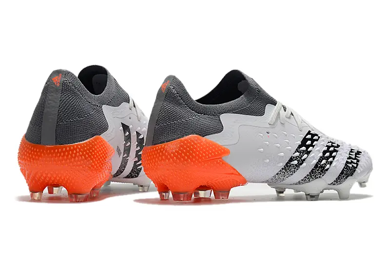 Adidas Predator Freak.1 FG - White/Vibrant Orange/Graphite Gray
