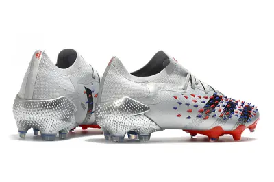Adidas Predator Freak.1 FG - Silver/Electric Red/Blue Steel