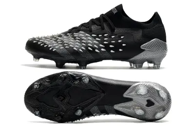 Adidas Predator Freak.1 FG - Black/Steel Gray/Metallic Silver