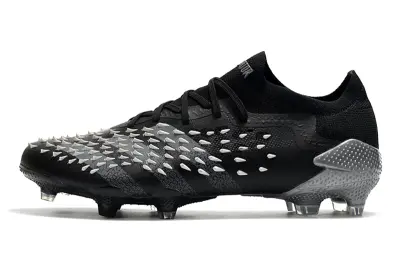 Adidas Predator Freak.1 FG - Black/Steel Gray/Metallic Silver