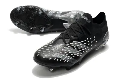Adidas Predator Freak.1 FG - Black/Steel Gray/Metallic Silver