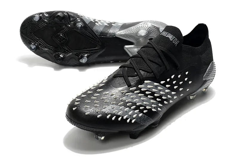 Adidas Predator Freak.1 FG - Black/Steel Gray/Metallic Silver