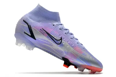 Mbappé x Nike Mercurial Superfly 8 Elite FG - Purple/Electric Orange/Sleek Blue
