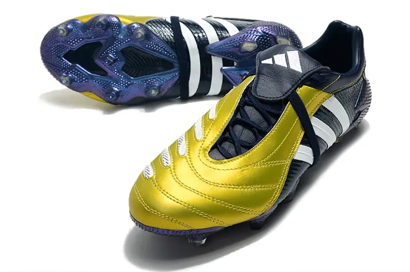 Adidas Predator Pulse Ucl FG - Yellow/Navy Blue/Metallic Purple