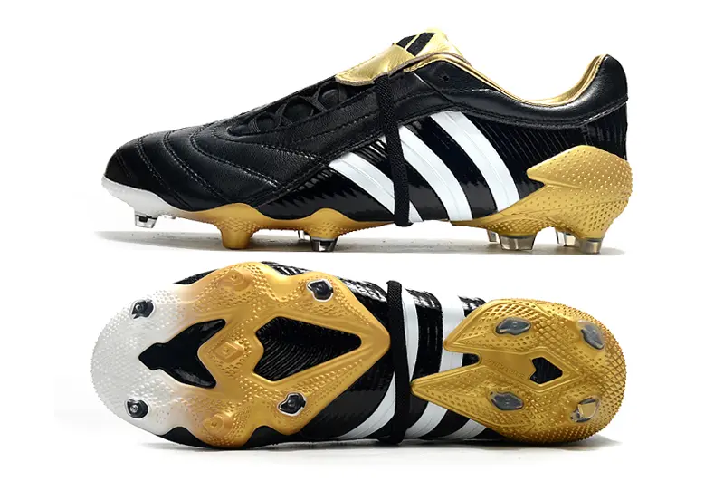 Adidas Predator Pulse Ucl FG - Black/Metallic Gold/Sleek White
