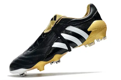 Adidas Predator Pulse Ucl FG - Black/Metallic Gold/Sleek White