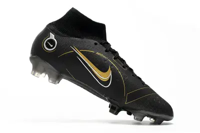 Nike Mercurial Superfly 8 Elite FG - Black/Metallic Gold/Steel Grey