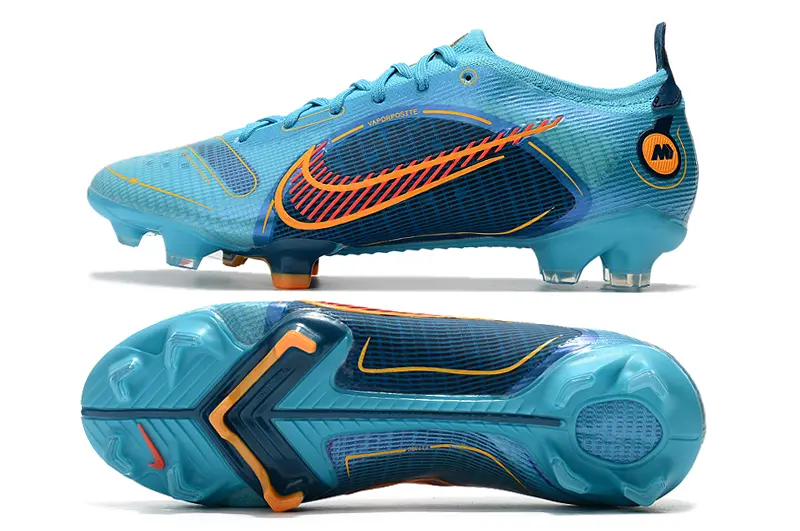 Nike Mercurial Vapor 14 Elite FG - Blue/Ocean Breeze/Neon Orange