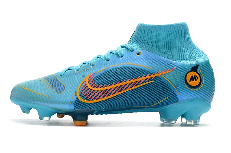 Nike Mercurial Superfly 8 Elite FG - Aqua/Electric Blue/Fiery Orange