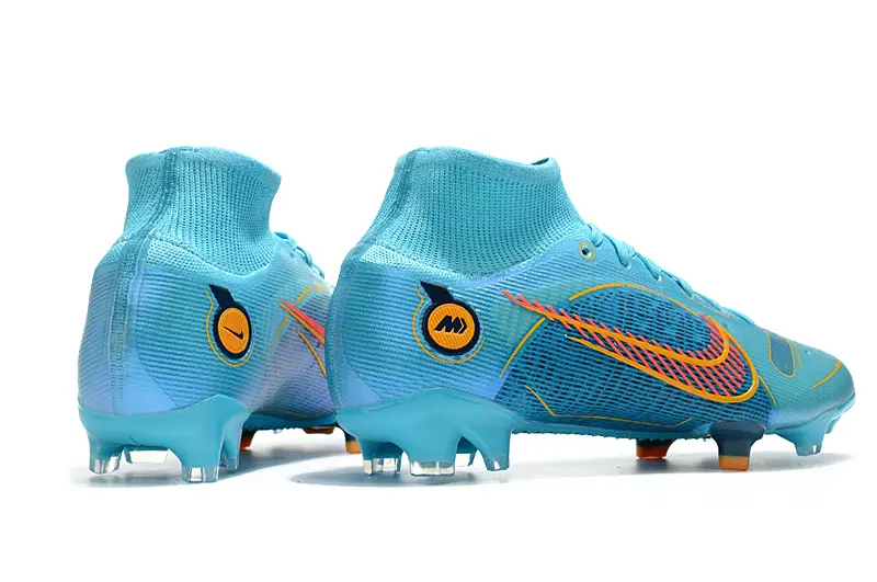 Nike Mercurial Superfly 8 Elite FG - Aqua/Electric Blue/Fiery Orange