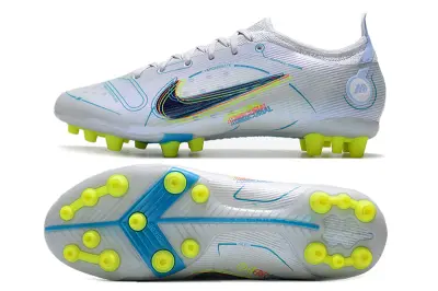 Nike Mercurial Vapor 14 Elite AG - White/Bright Yellow/Cyan Blue