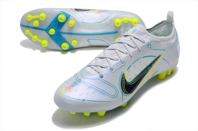 Nike Mercurial Vapor 14 Elite AG - White/Bright Yellow/Cyan Blue