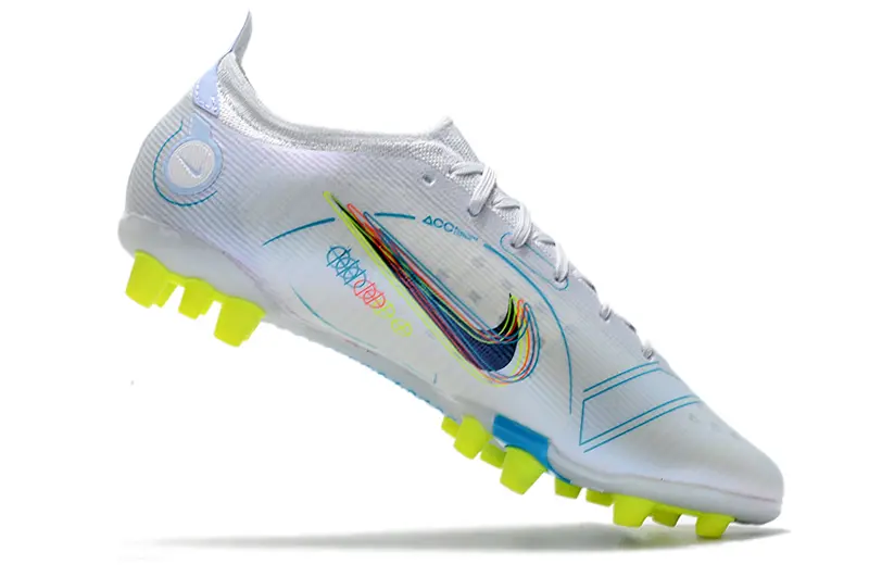 Nike Mercurial Vapor 14 Elite AG - White/Bright Yellow/Cyan Blue