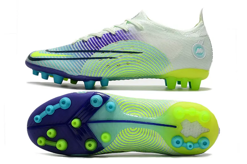 Nike Mercurial Vapor 14 Elite AG - White/Electric Green/Deep Purple