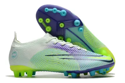 Nike Mercurial Vapor 14 Elite AG - White/Electric Green/Deep Purple