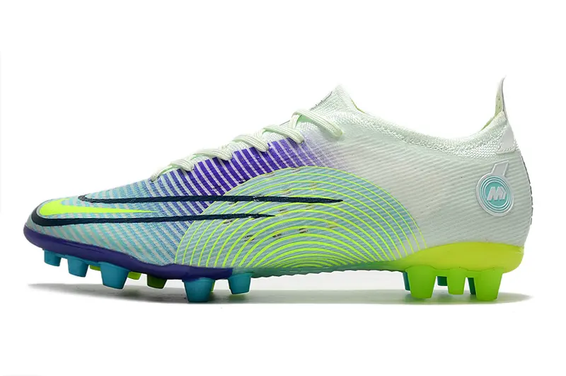 Nike Mercurial Vapor 14 Elite AG - White/Electric Green/Deep Purple