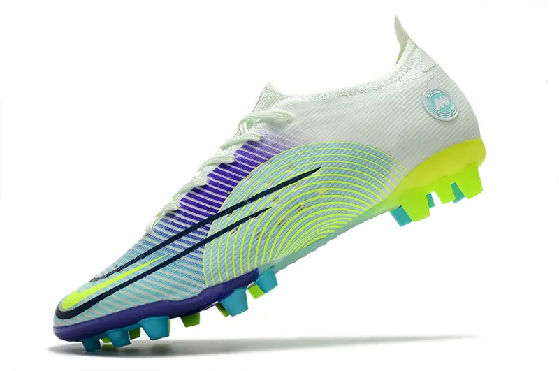 Nike Mercurial Vapor 14 Elite AG - White/Electric Green/Deep Purple