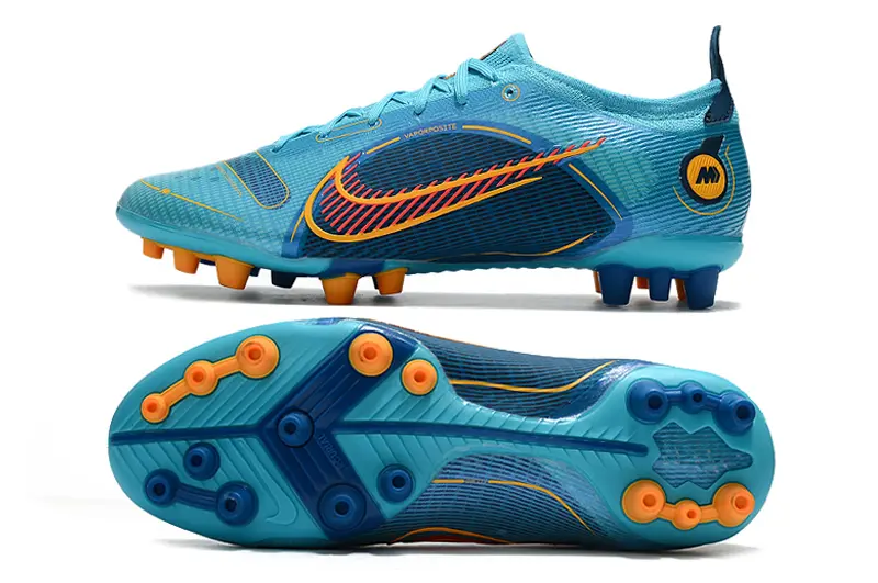 Nike Mercurial Vapor 14 Elite AG - Aqua/Electric Blue/Coral Orange