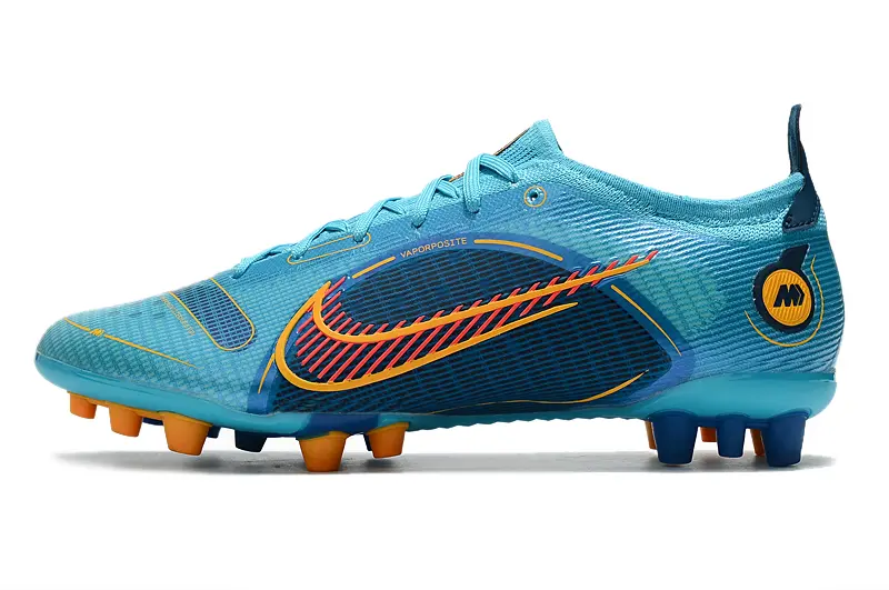 Nike Mercurial Vapor 14 Elite AG - Aqua/Electric Blue/Coral Orange