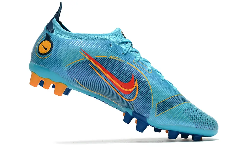 Nike Mercurial Vapor 14 Elite AG - Aqua/Electric Blue/Coral Orange
