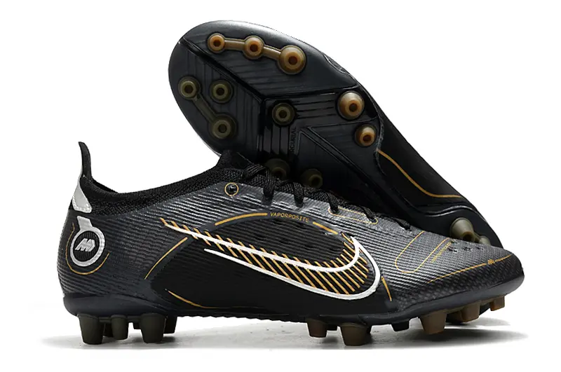 Nike Mercurial Vapor 14 Elite AG - Black/Metallic Gold/Smoke Grey