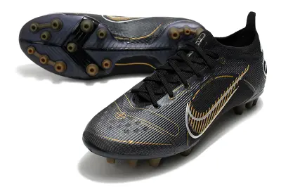 Nike Mercurial Vapor 14 Elite AG - Black/Metallic Gold/Smoke Grey