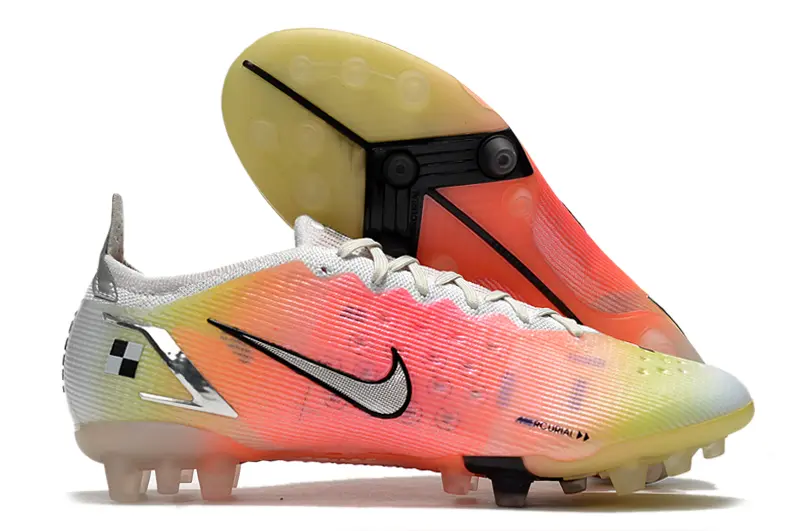 Nike Mercurial Vapor 14 Elite AG - Coral/Sunset Orange/Volt Yellow