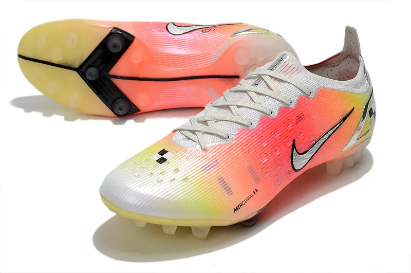 Nike Mercurial Vapor 14 Elite AG - Coral/Sunset Orange/Volt Yellow