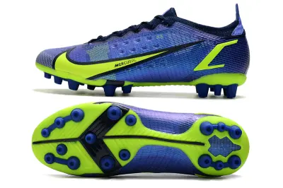 Nike Mercurial Vapor 14 Elite AG - Blue/Lime Green/Navy Blue