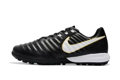 Nike Tiempox Finale TF - Black/Golden Accent/White Swoosh