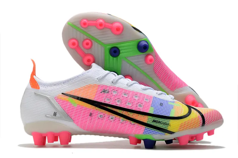 Nike Mercurial Vapor 14 Elite AG - White/Neon Pink/Hyper Green