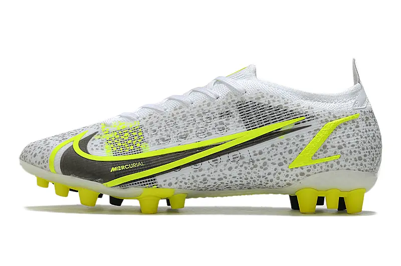 Nike Mercurial Vapor 14 Elite AG - White/Electric Yellow/Metallic Silver