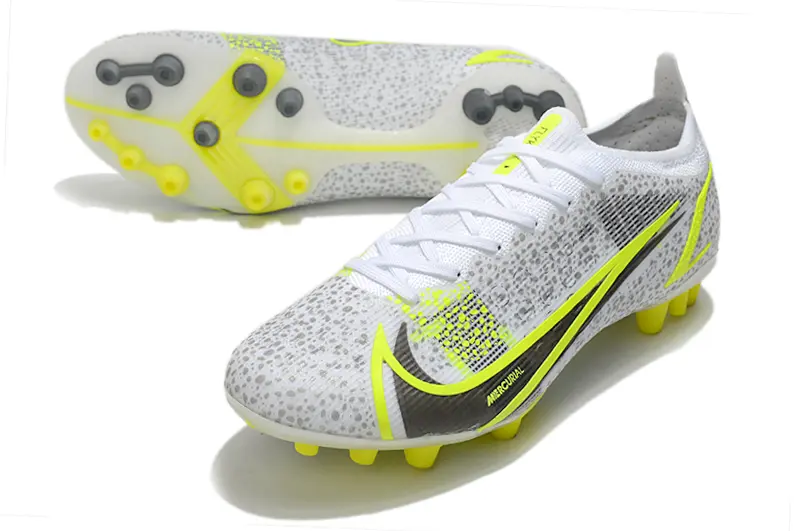 Nike Mercurial Vapor 14 Elite AG - White/Electric Yellow/Metallic Silver