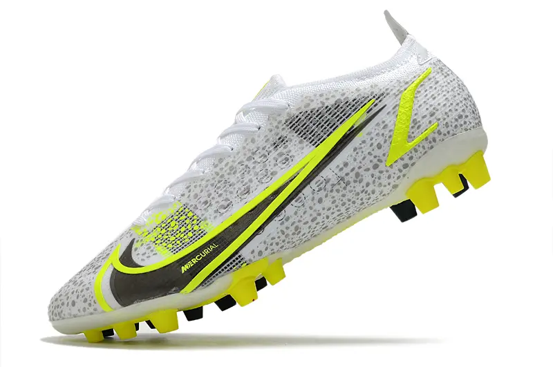 Nike Mercurial Vapor 14 Elite AG - White/Electric Yellow/Metallic Silver