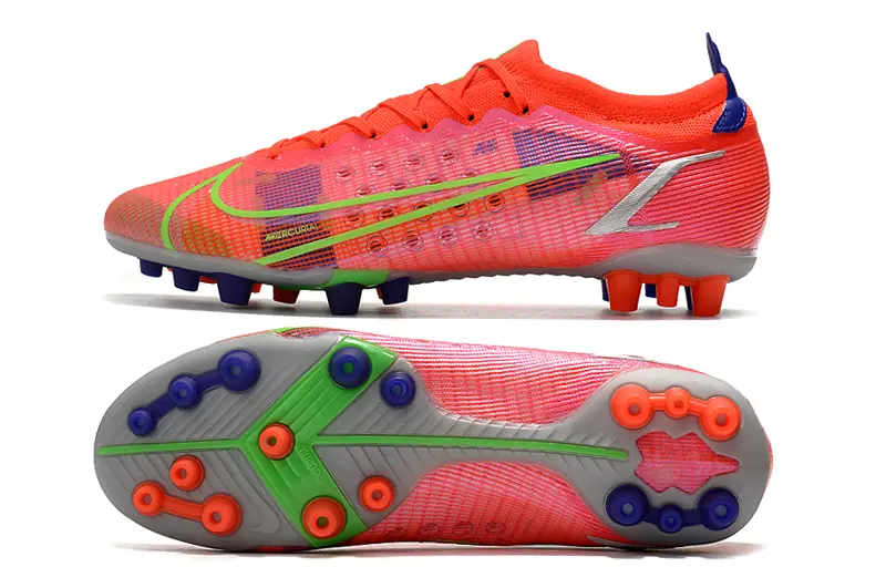 Nike Mercurial Vapor 14 Elite AG - Orange/Electric Blue/Neon Green